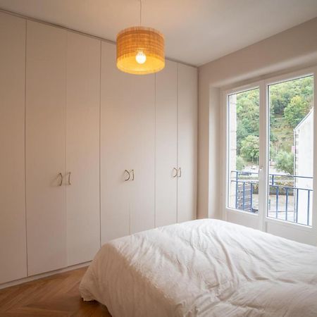 T2 Plein Sud - Parking - Balcon Vue Odet - Renove Par Un Architecte Apartment Кимпер Екстериор снимка